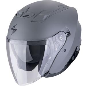 Scorpion EXO-Z1 SOLID Motorradhelm mit offenem Gesicht, matt, zementgrau