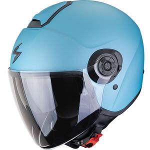 Scorpion EXO-CITY II Solid Open Face Motorradhelm Matt Azurblau