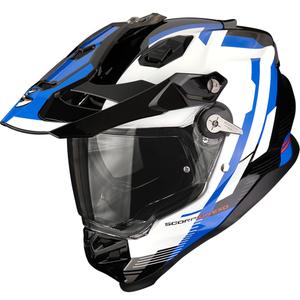 Endurohelm Scorpion ADF-9000 Air Patrol schwarz-blau-weiß