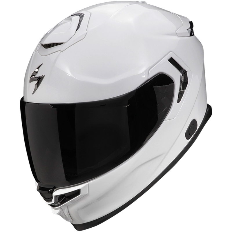 Integrierter Motorradhelm Scorpion EXO-GT SP Air SOLID perlweiß