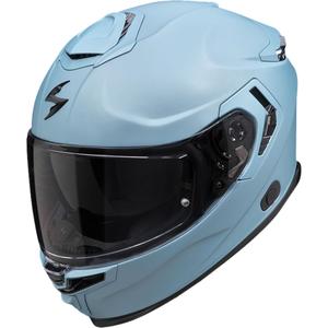 Integrierter Motorradhelm Scorpion EXO-GT SP Air SOLID mattblau