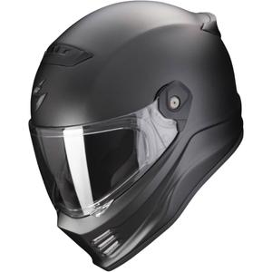 Motorradhelm SCORPION COVERT FX perlschwarz matt