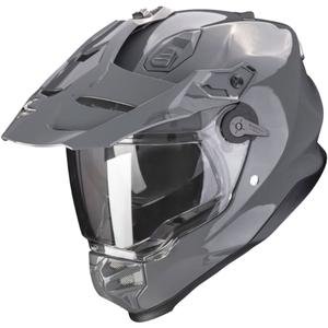Motorradhelm SCORPION ADF-9000 AIR Massiv zementgrau