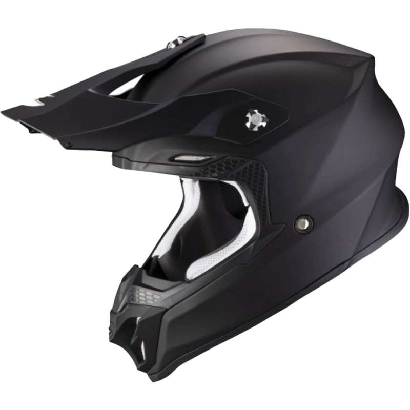 Motocross Helm Scorpion VX-16 EVO AIR Solid schwarz matt