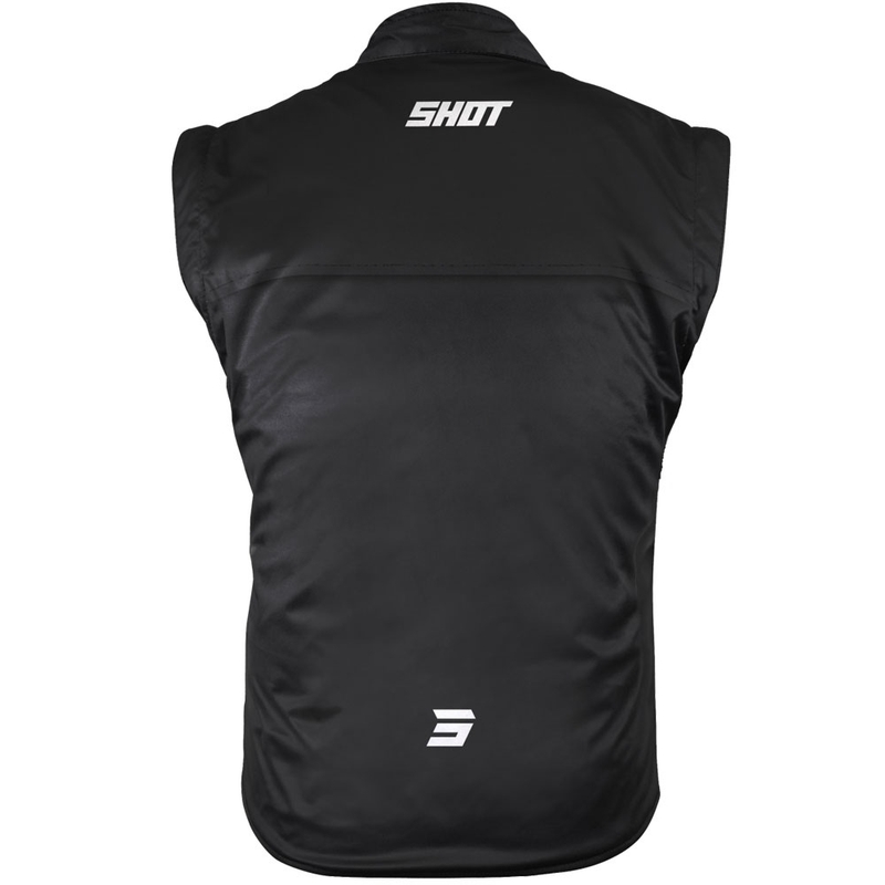 Shot Bodywarmer Calm Motorradweste schwarz