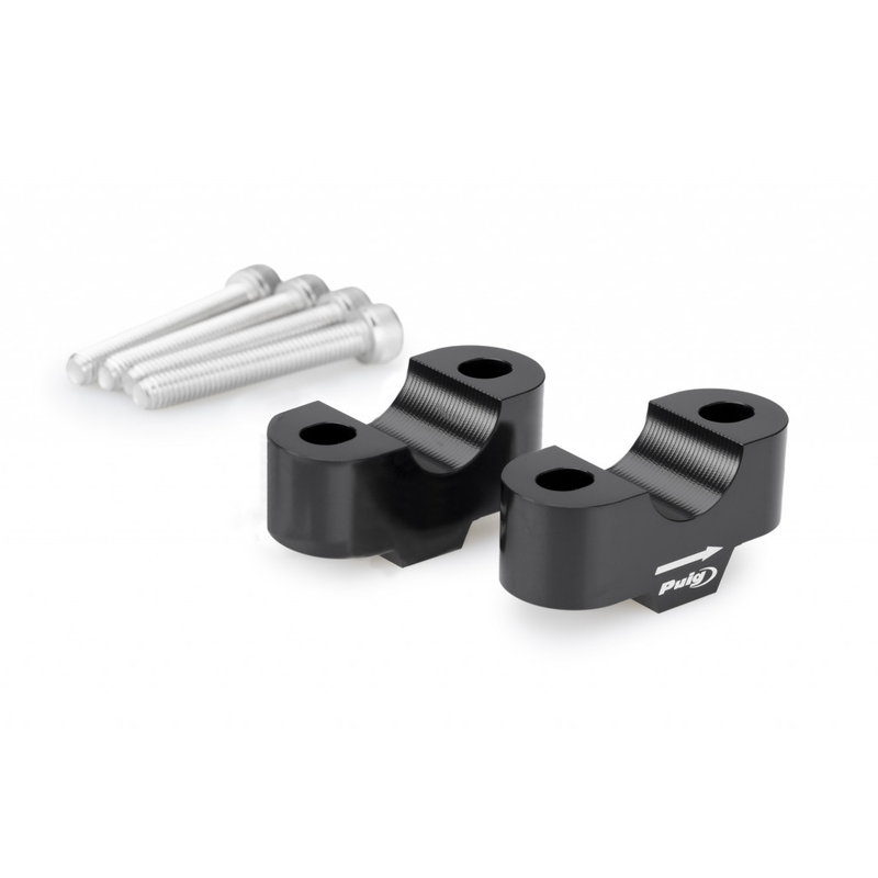 Risers PUIG schwarz height 20mm, d 22mm