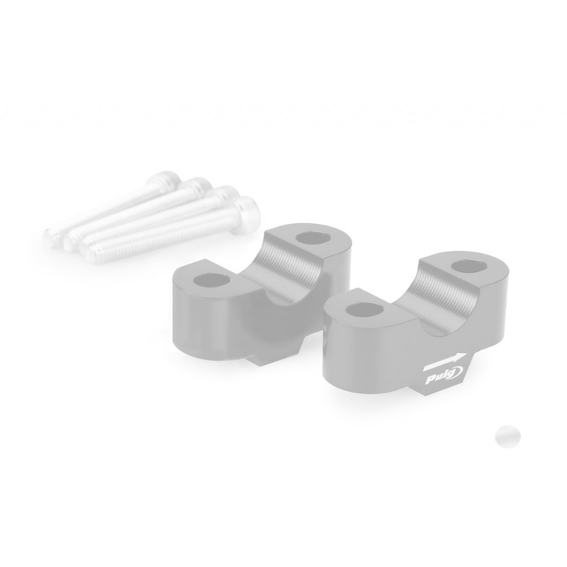 Risers PUIG silber height 20mm, d 22mm