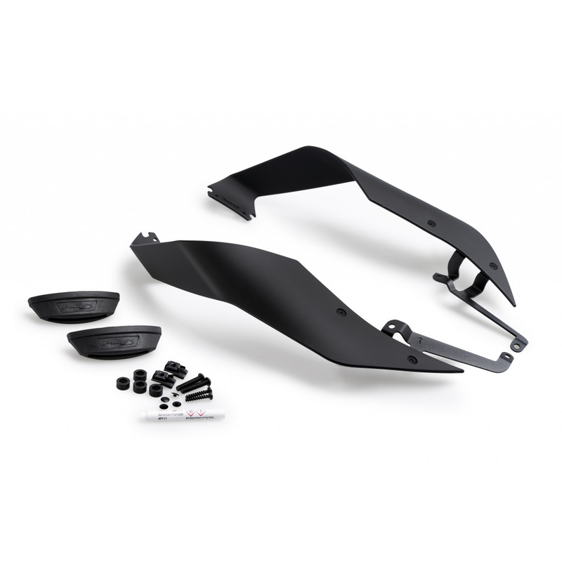 Seiten Spoiler PUIG RACE schwarz matt