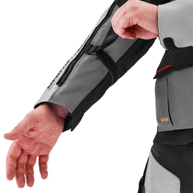 Shima Tracker Motorradjacke hellgrau