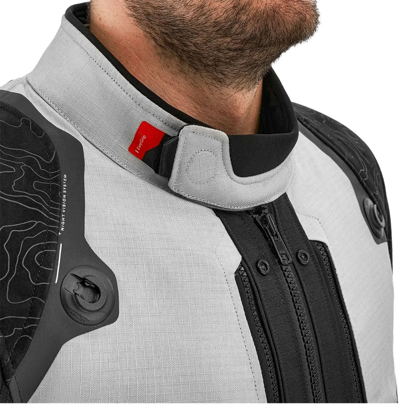 Shima Tracker Motorradjacke hellgrau