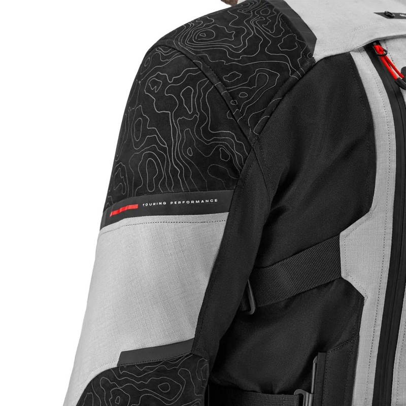 Shima Tracker Motorradjacke hellgrau