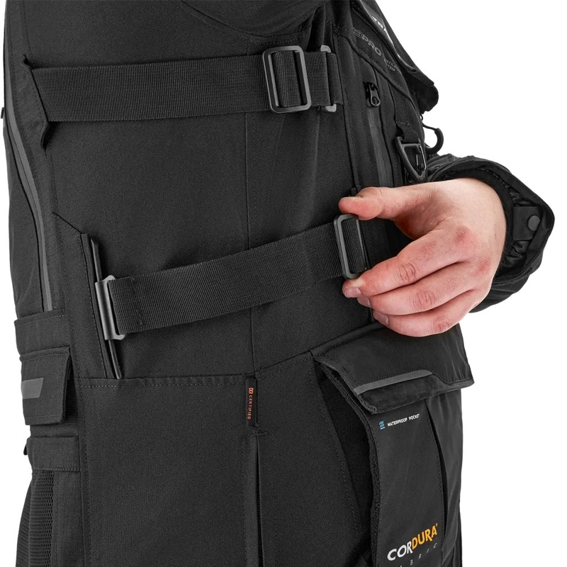 Shima Tracker Motorradjacke schwarz
