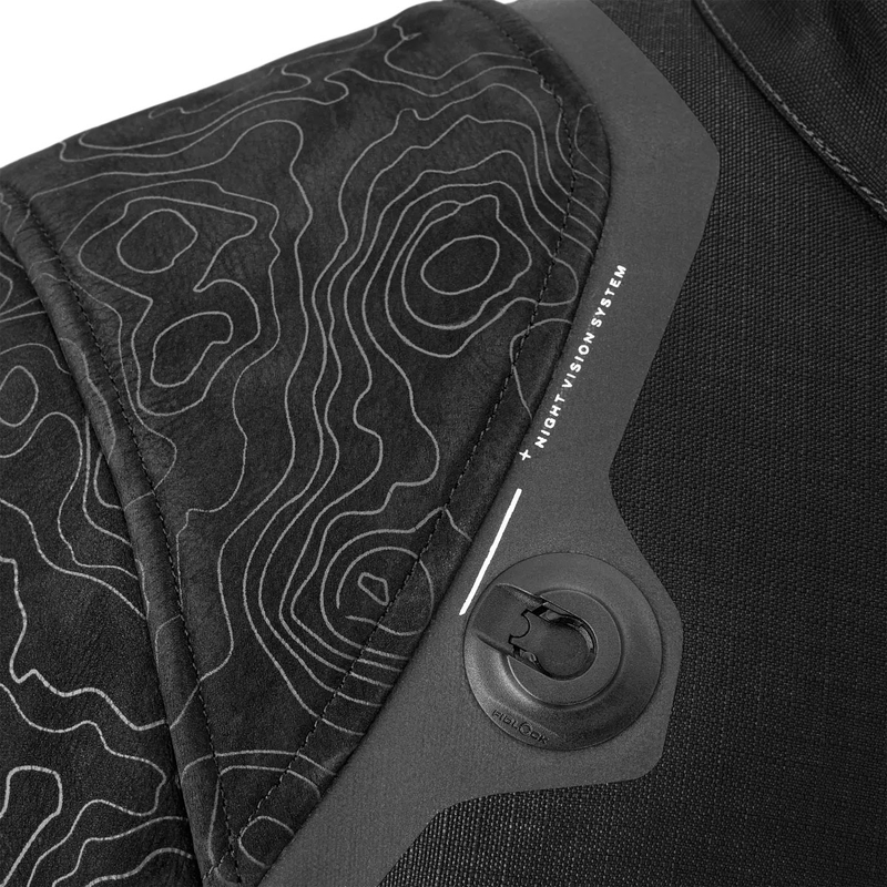 Shima Tracker Motorradjacke schwarz