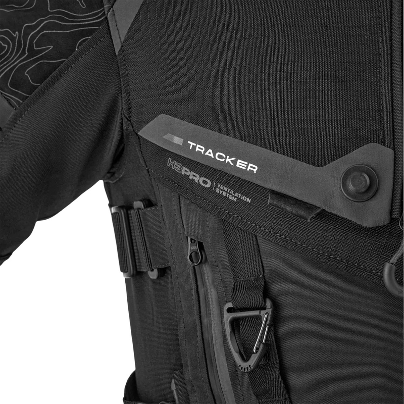Shima Tracker Motorradjacke schwarz