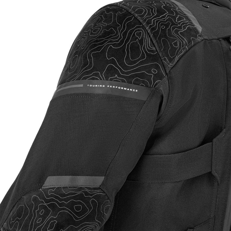Shima Tracker Motorradjacke schwarz