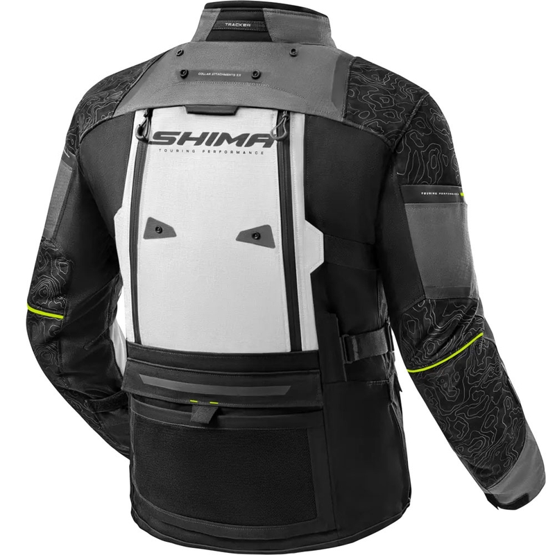 Shima Tracker Motorradjacke grau