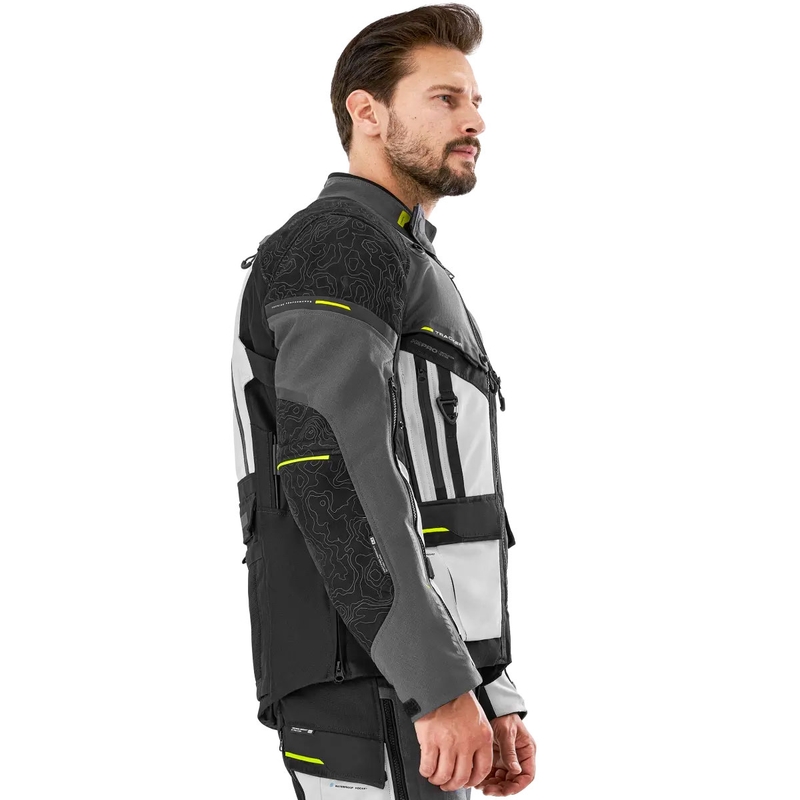 Shima Tracker Motorradjacke grau