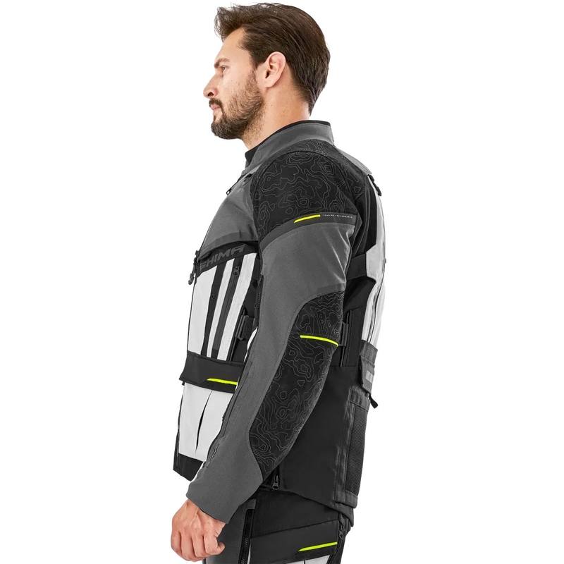 Shima Tracker Motorradjacke grau