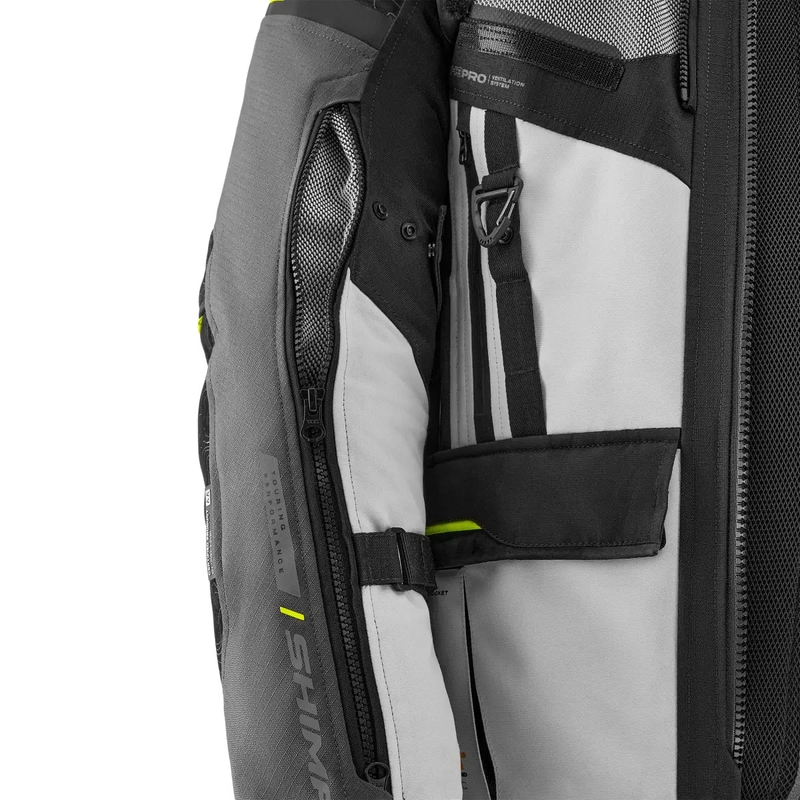 Shima Tracker Motorradjacke grau
