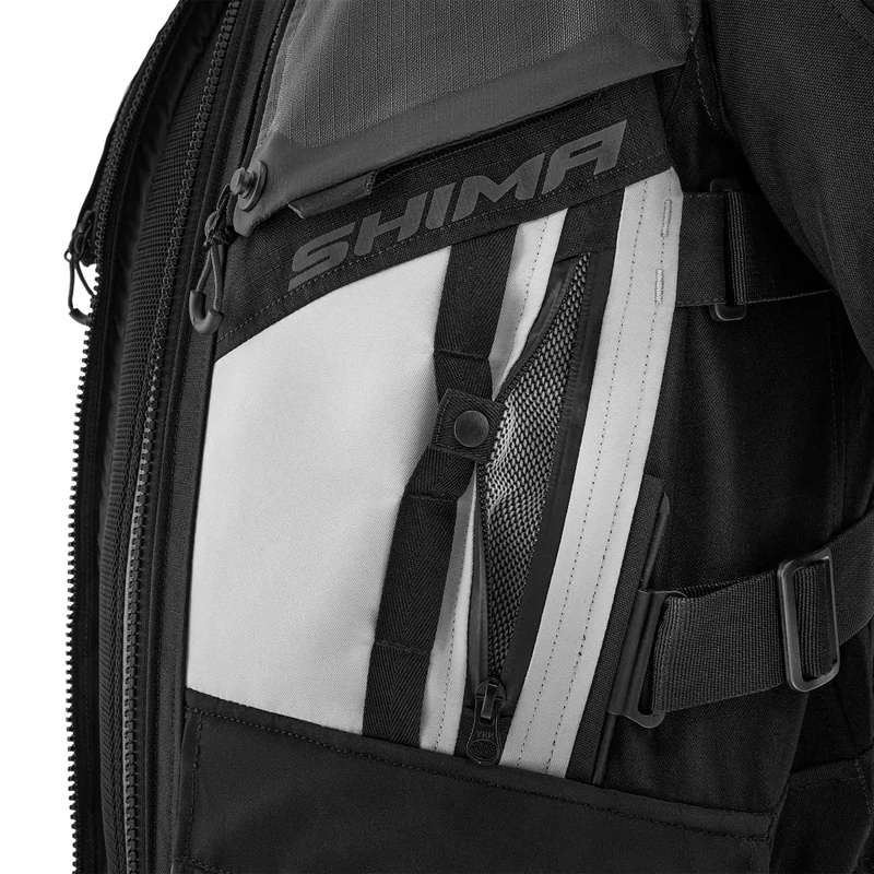 Shima Tracker Motorradjacke grau