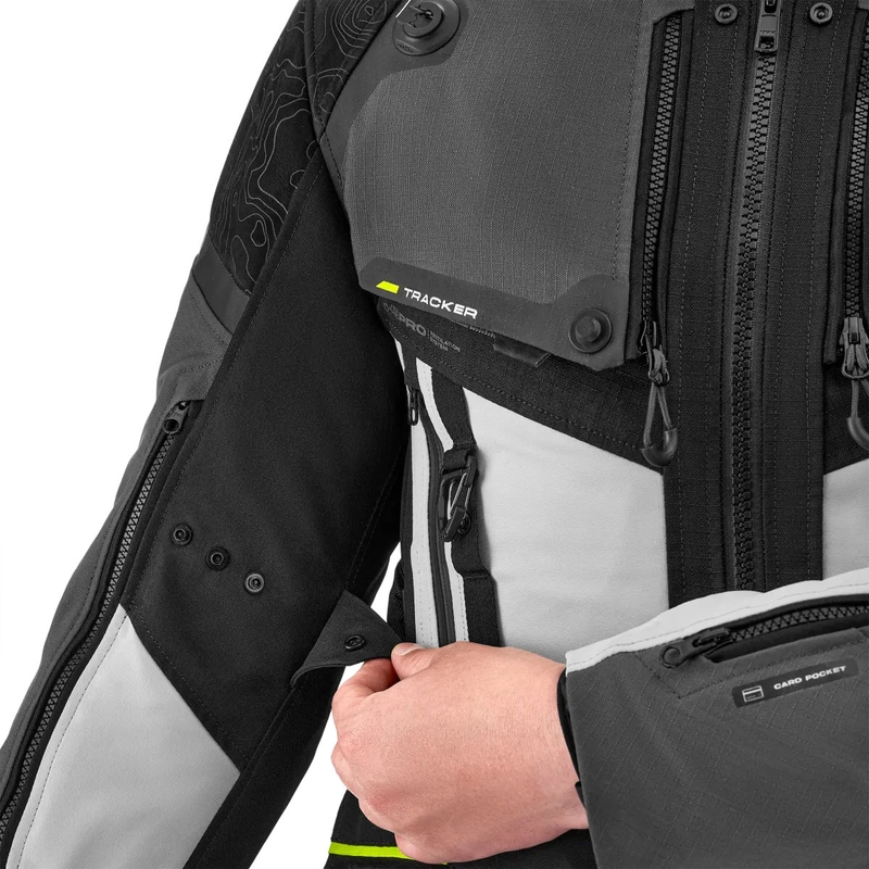 Shima Tracker Motorradjacke grau