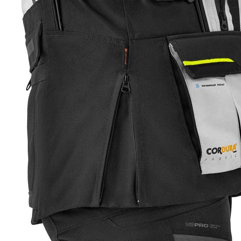 Shima Tracker Motorradjacke grau