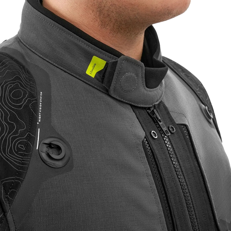 Shima Tracker Motorradjacke grau