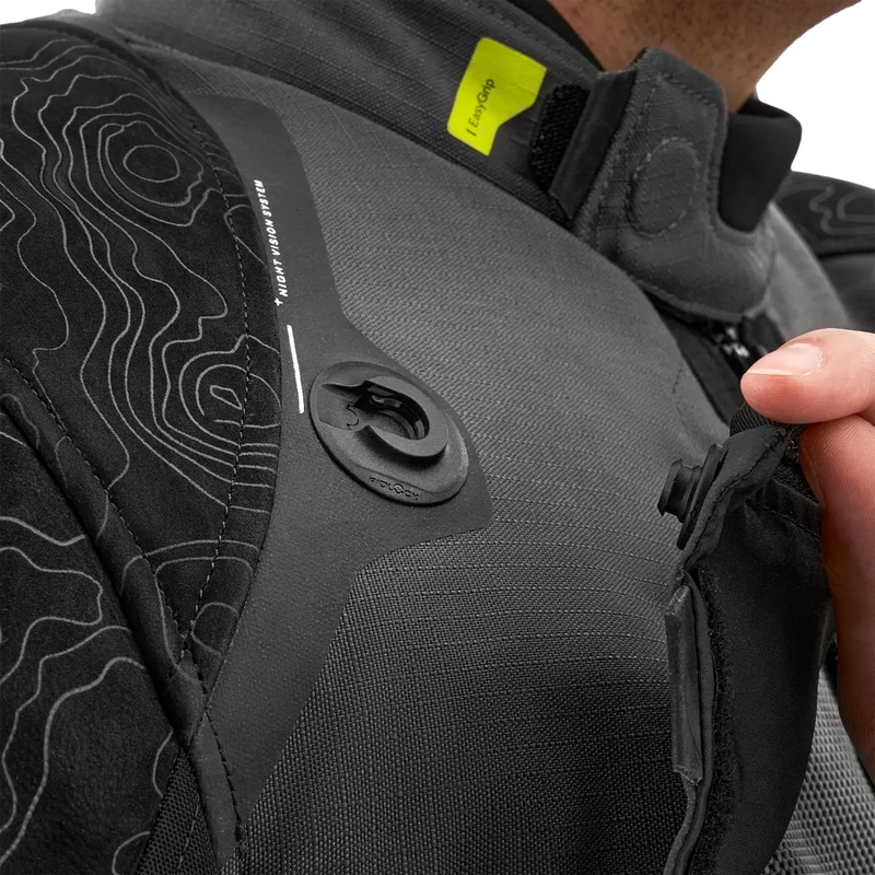 Shima Tracker Motorradjacke grau