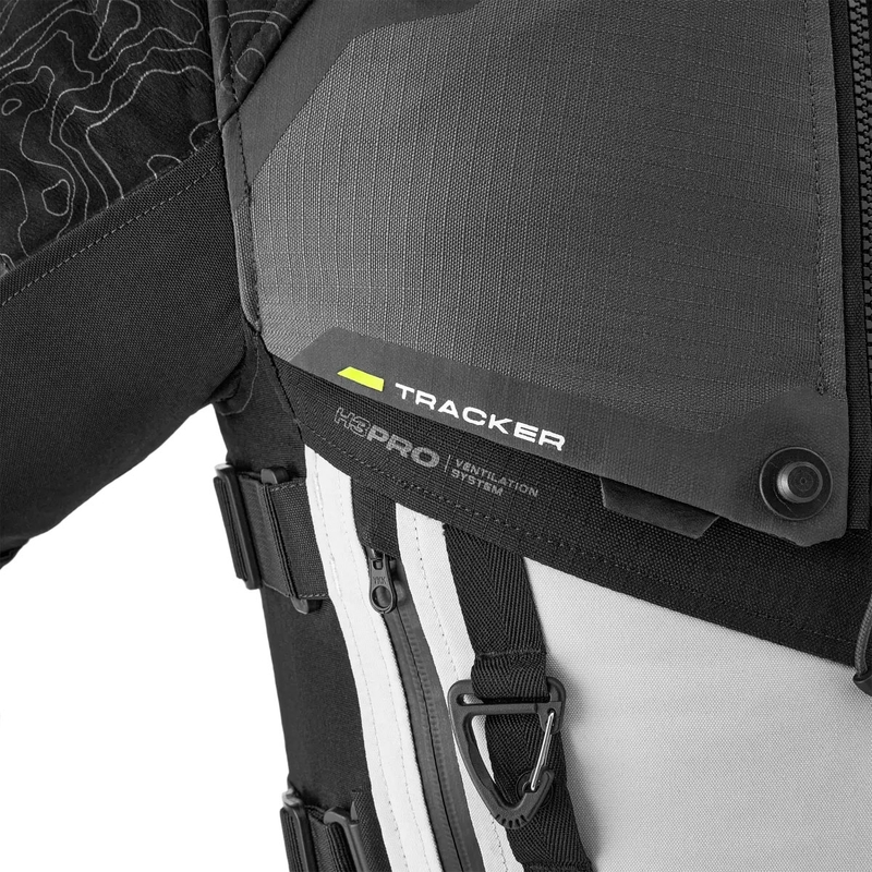 Shima Tracker Motorradjacke grau