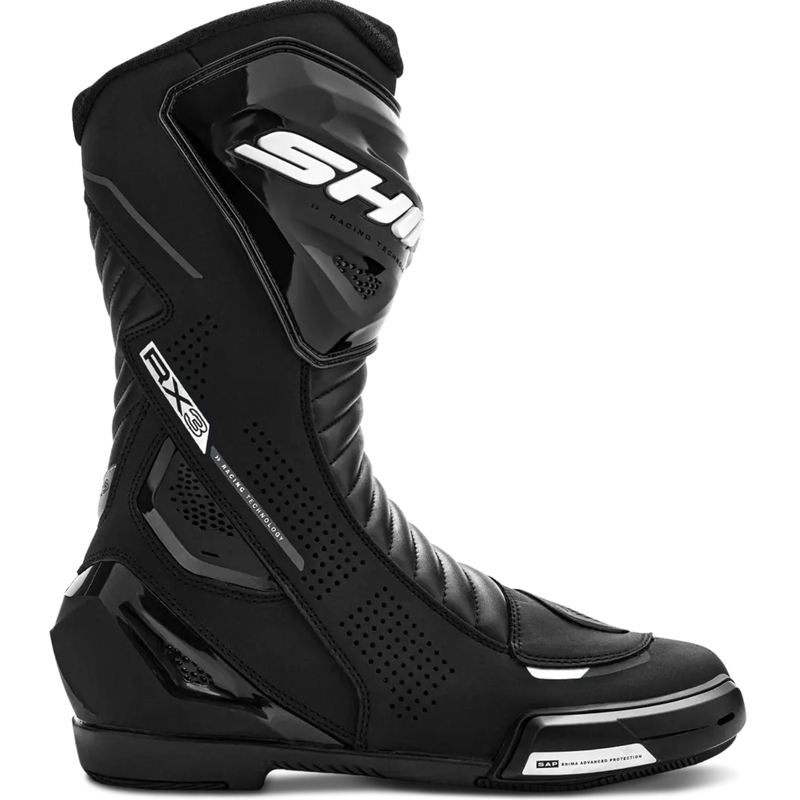 Damen Motorradstiefel Shima RX-3 schwarz-weiß