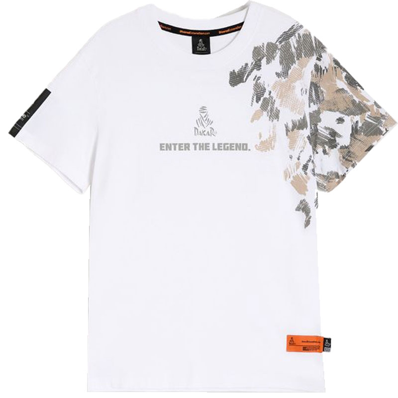 Dakar DES 0825 weißes T-Shirt