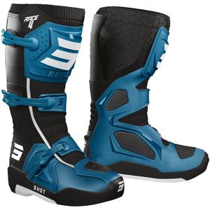 Shot Race 4 Motorradstiefel blau