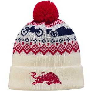 Red Bull XMAS Beanie weiß-rot