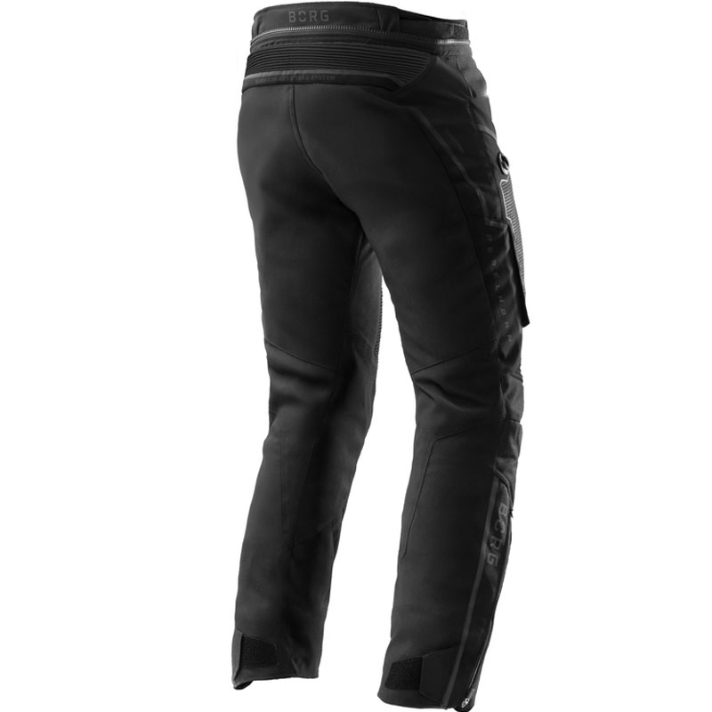 Rebelhorn Borg II kurze Motorradhose schwarz