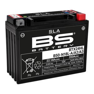 Werkaktivierte Motorradbatterie BS-BATTERY B50N18L-A (FA) (Y50N18L-A (FA)) SLA