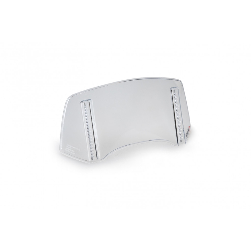 Spare visor PUIG clip-on transparent