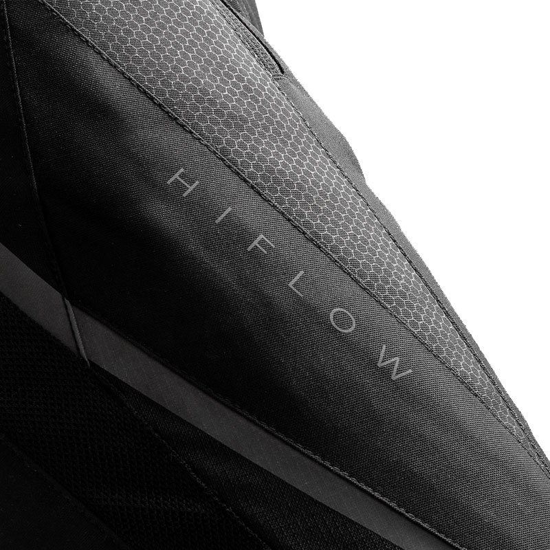 Rebelhorn Hiflow V verlängerte Damen-Motorradhose schwarz