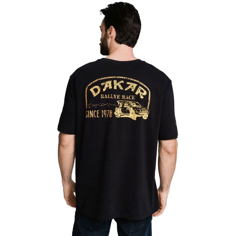 Dakar Vint A T-Shirt schwarz
