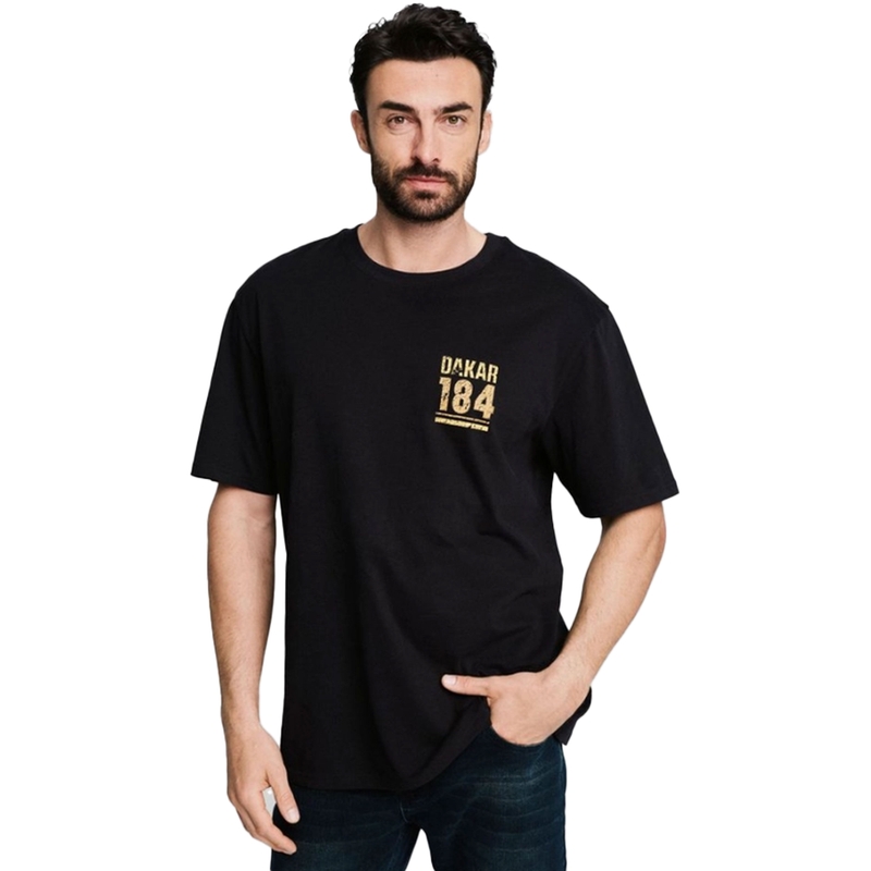 Dakar Vint A T-Shirt schwarz