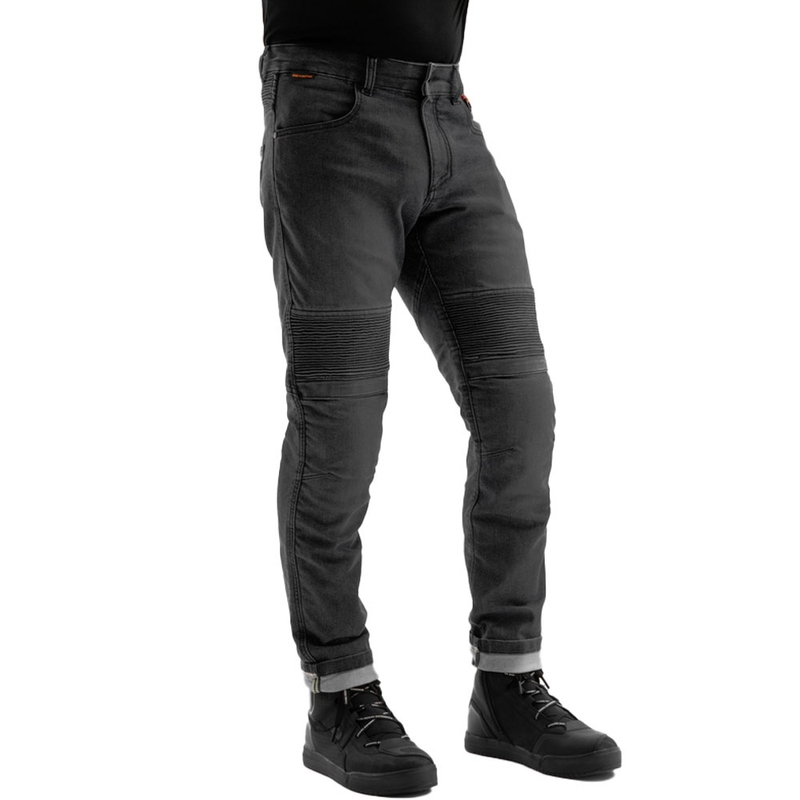 Rebelhorn Revolt Monolayer Motorradjeans Schwarz