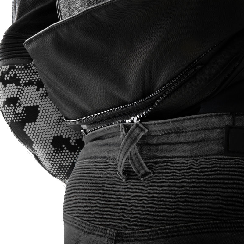 Rebelhorn Revolt Monolayer Motorradjeans Schwarz