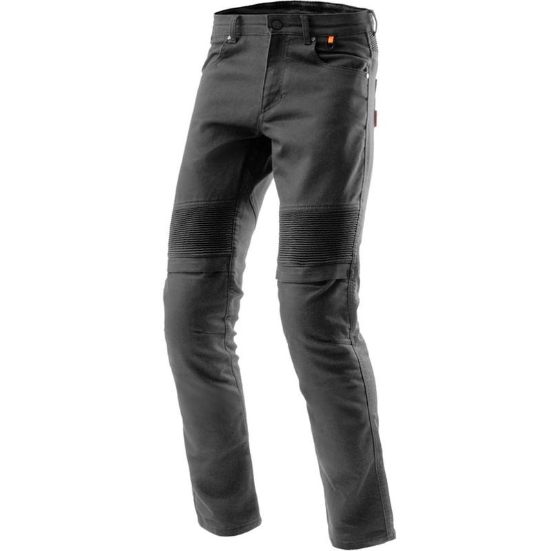 Verlängerte Motorradjeans Rebelhorn Revolt Monolayer Schwarz