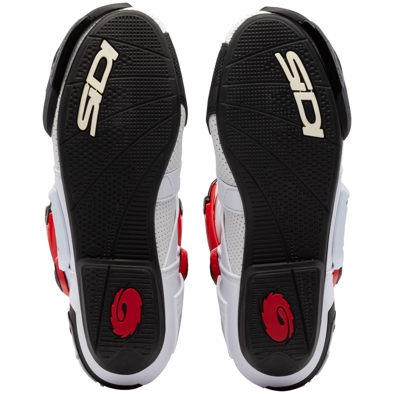 SiDi Rex Air Motorradstiefel weiß-rot