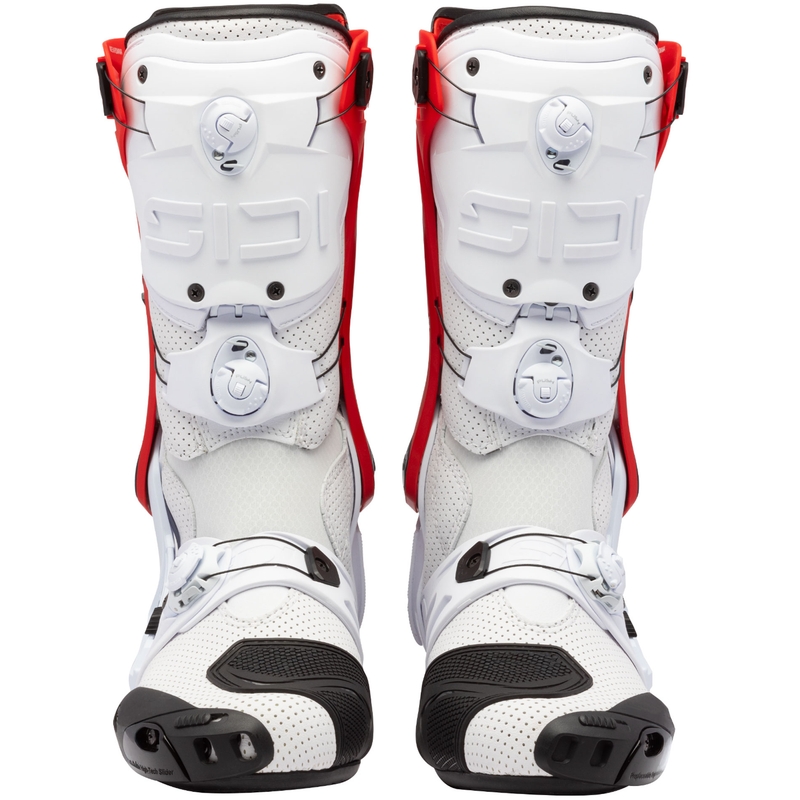 SiDi Rex Air Motorradstiefel weiß-rot