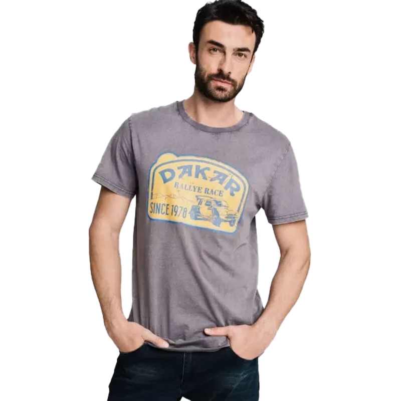 Dakar Vint 01 T-Shirt dunkelgrau