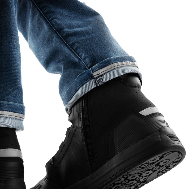 Rebelhorn Revolt Monolayer Washed Blue Extended Motorradjeans