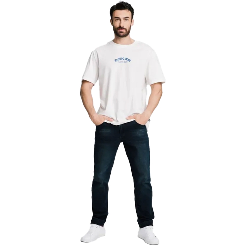 Weißes T-Shirt Dakar Vint B