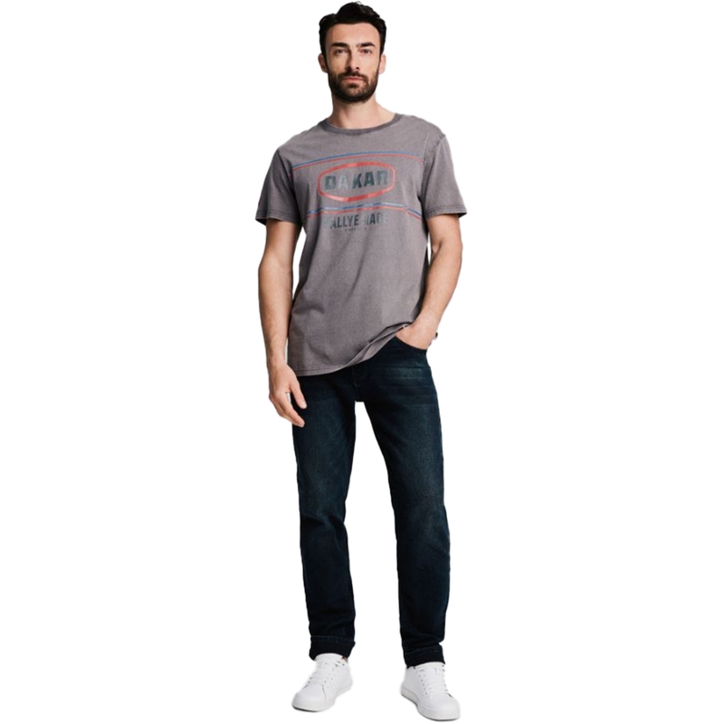 Dakar Vint 02 T-Shirt dunkelgrau