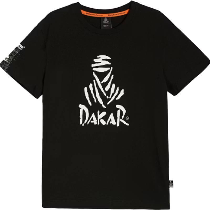 Dakar DES LOGO25 T-Shirt schwarz