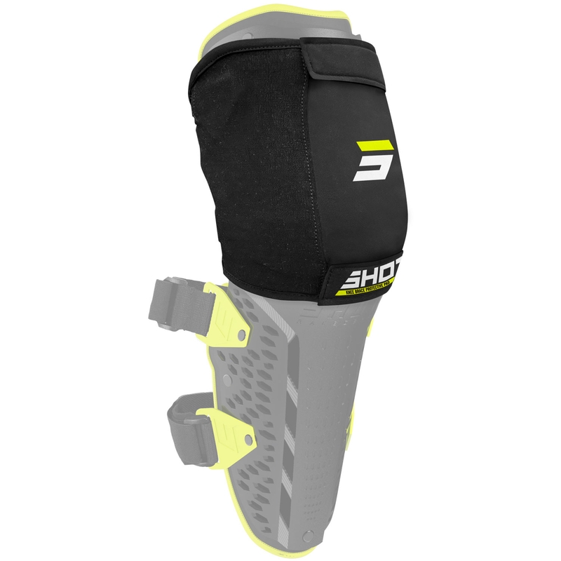 Shot Unpeak Knieprotektor schwarz-fluogelb